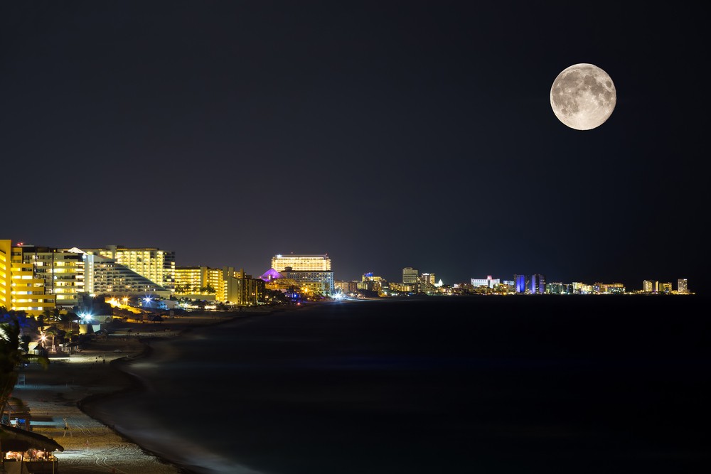 Cancun at Night