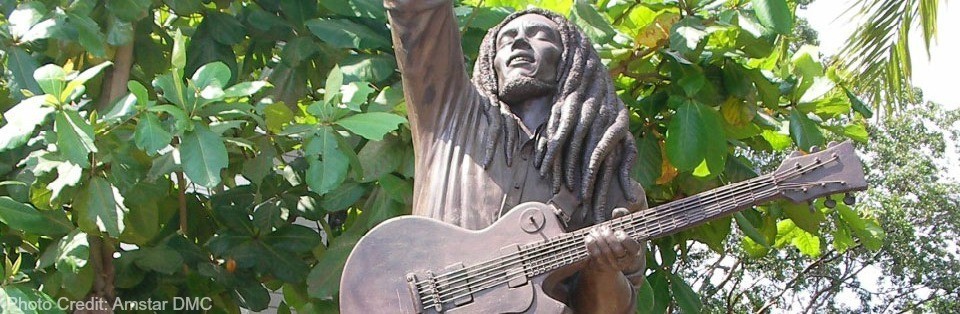 Jamaica, Bob Marley’s birthplace