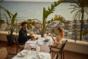 Romantic dinner at Secrets Resorts & Spas