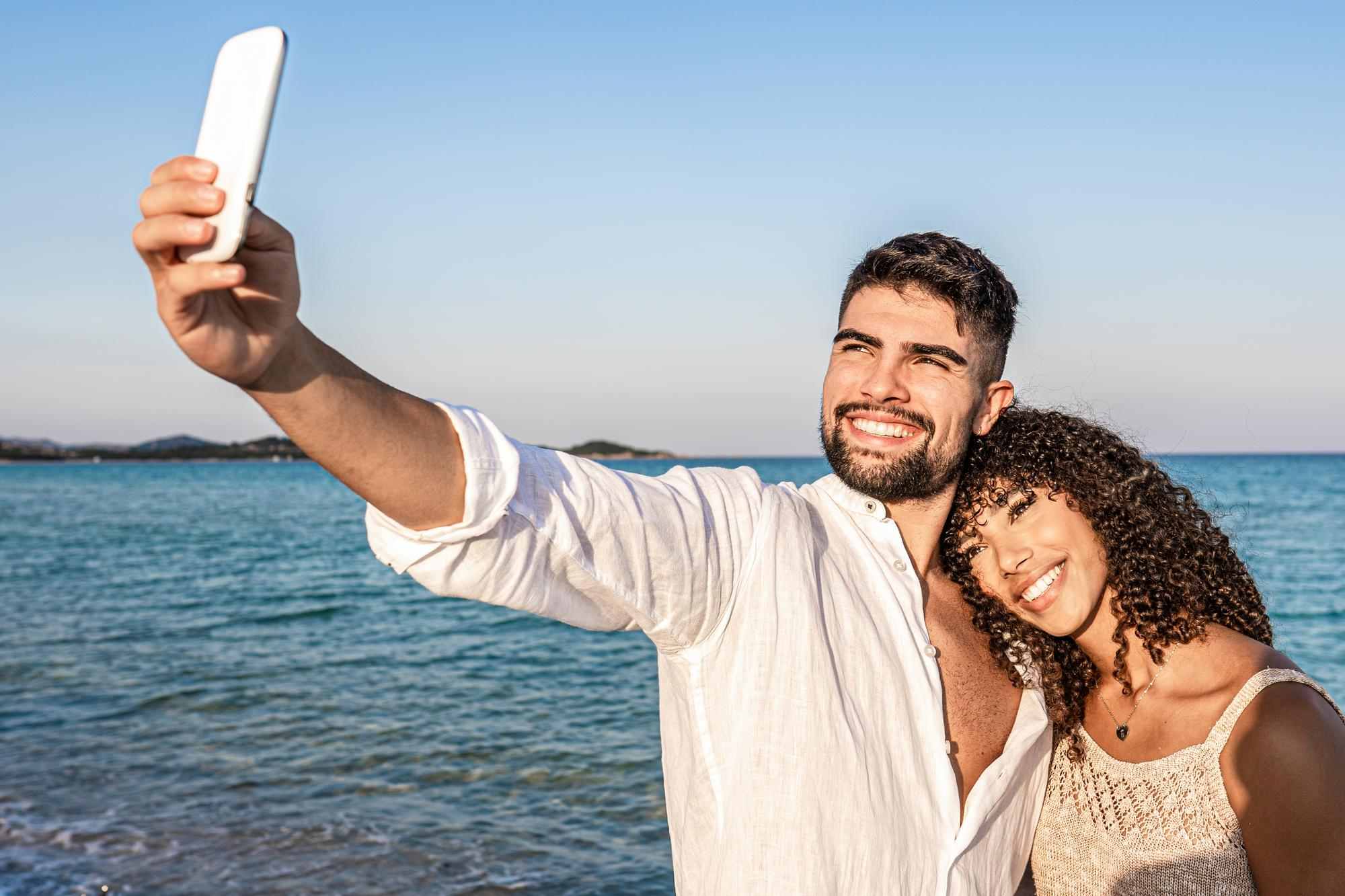 uvc unlimited vacation club selfie at the beach