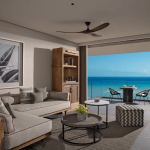 modern oceanview suite with living area and private terrace secrets moxché playa del carmen