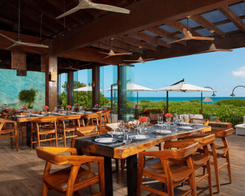 oceana restaurant secrets playa mujeres golf & spa resort