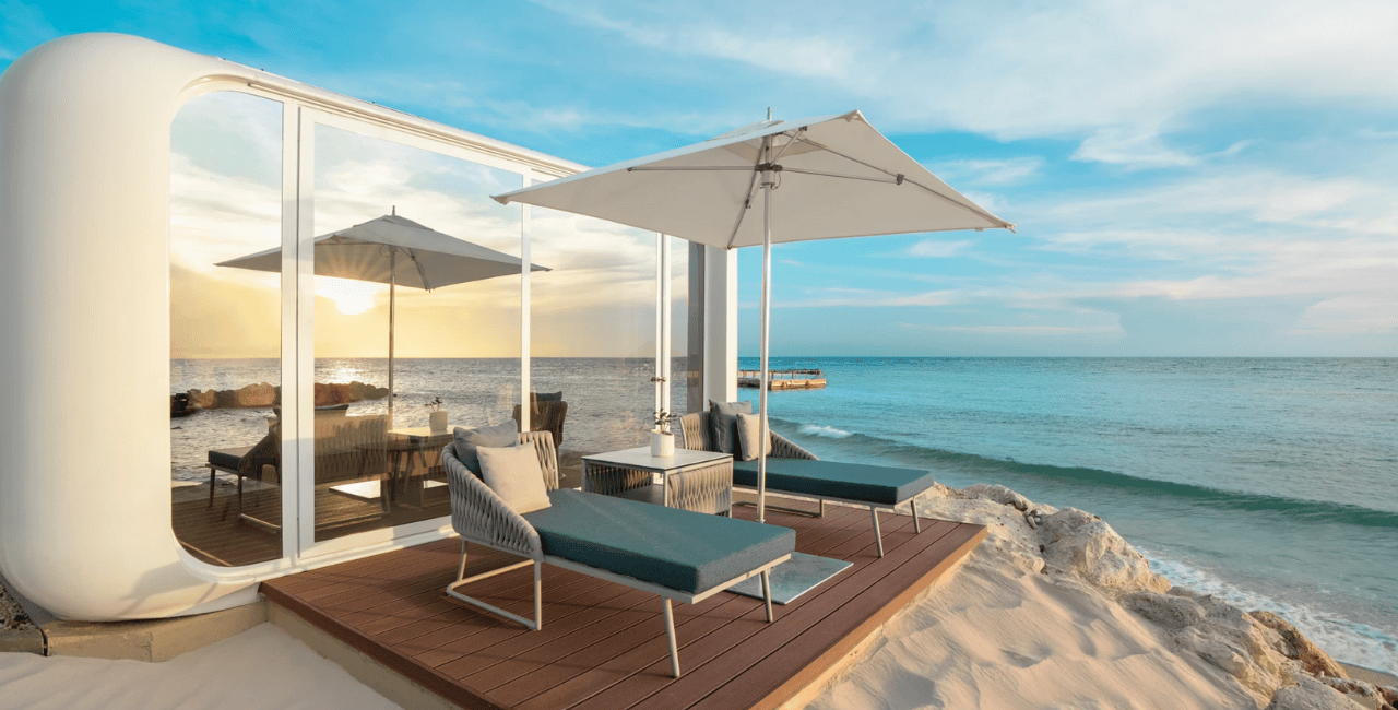 preferred club mare beachfront bungalow dreams curacao resort spa & casino