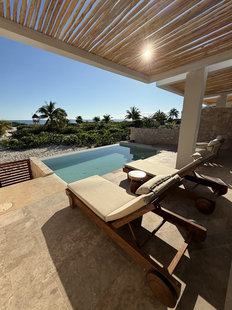 master suite swim up ocean front view