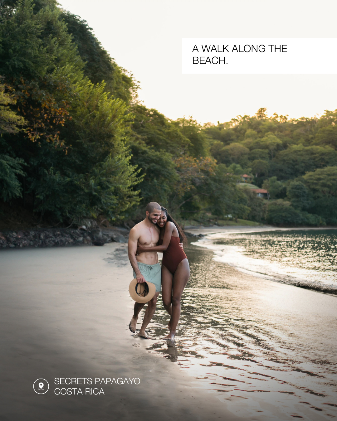 Secrets Papagayo Costa Rica - Caminata romántica en la playa