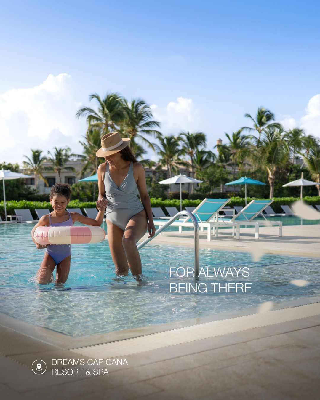 Traveling with mom at Dreams Cap Cana