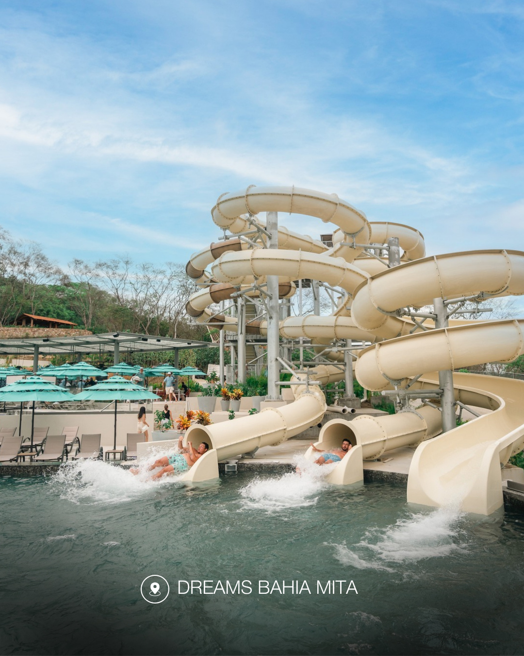 Water park at Dreams Bahia Mita Surf and Spa Resort